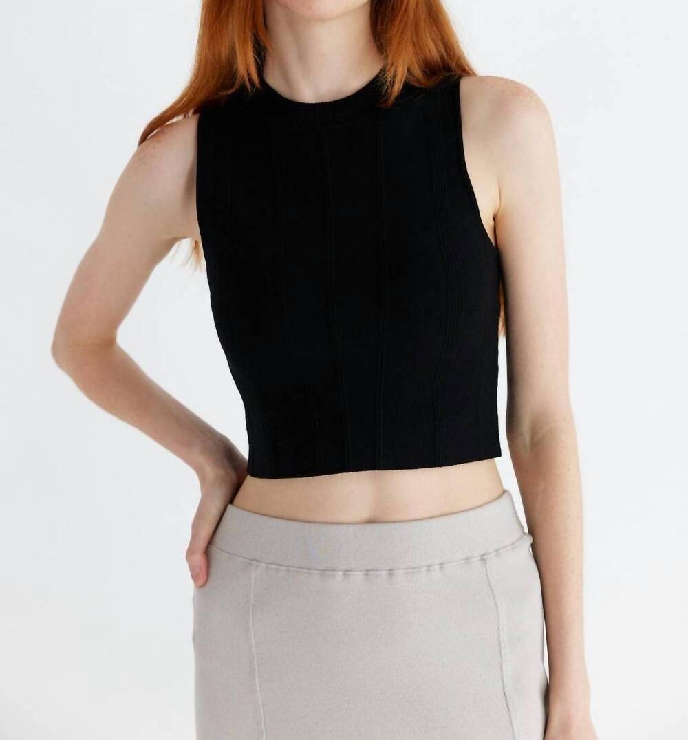 NEW MOD REF women's the farrah top in black